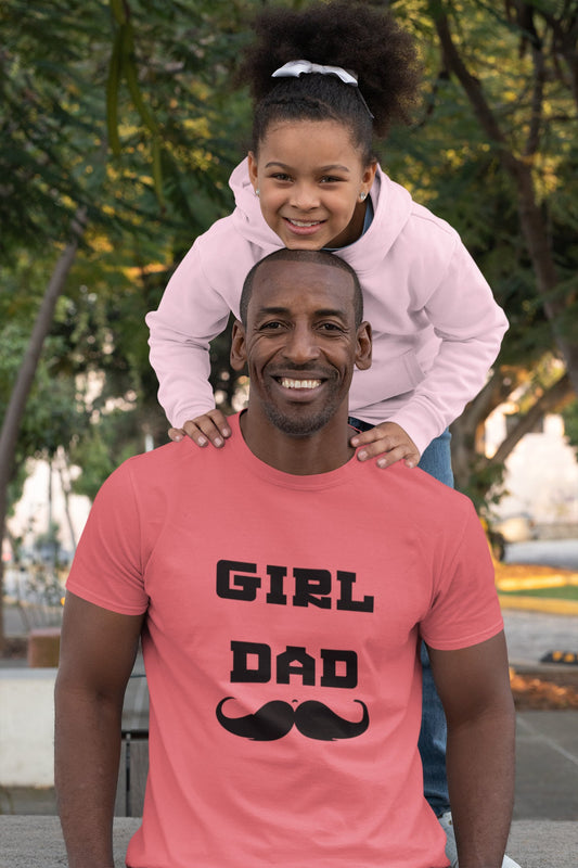 Mädchen-Papa-Sommer-T-Shirt für Männer