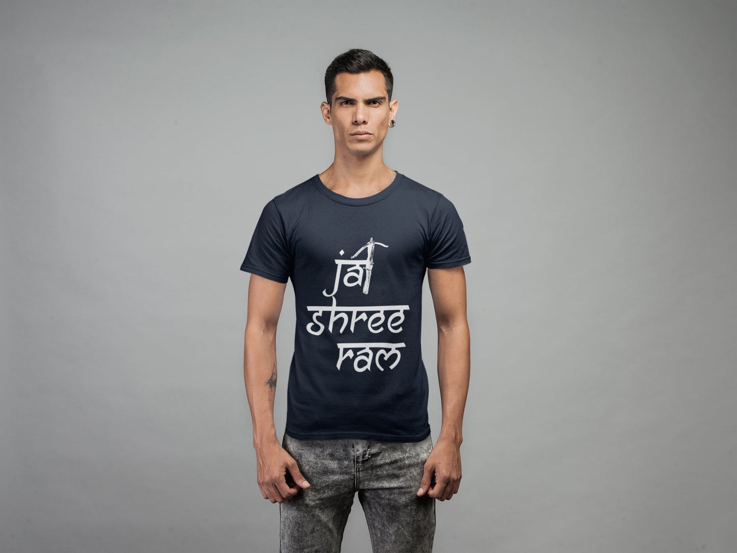 Summert T-shirt For Men ( Jai Shree Ram )