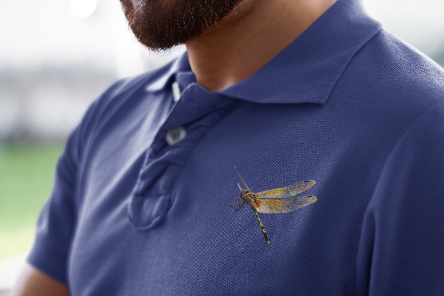 Polo T-shirt for Men(DRAGONFLY)