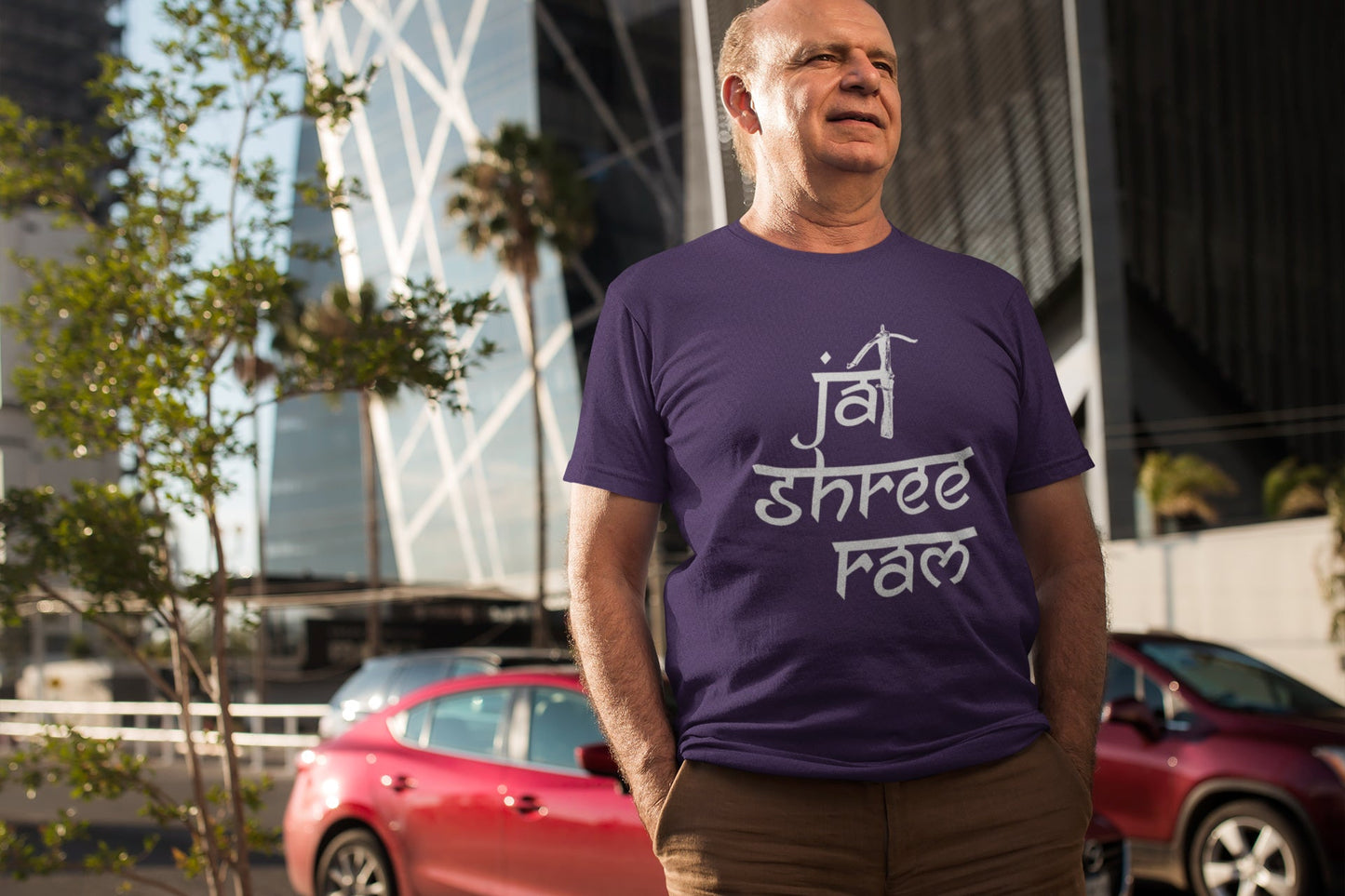 Summert T-shirt For Men ( Jai Shree Ram )