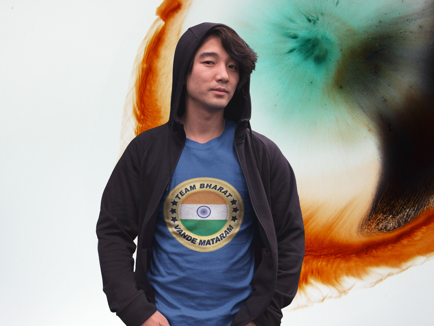 Summer T-shirt for Men(TEAM BHARAT)