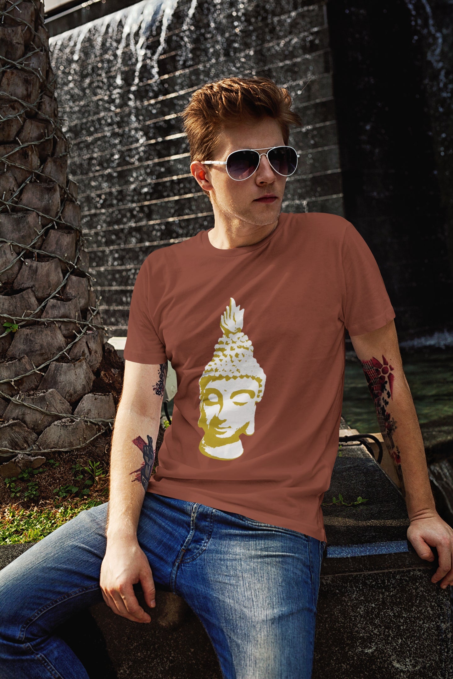 Buddha Summer T-shirt for Men