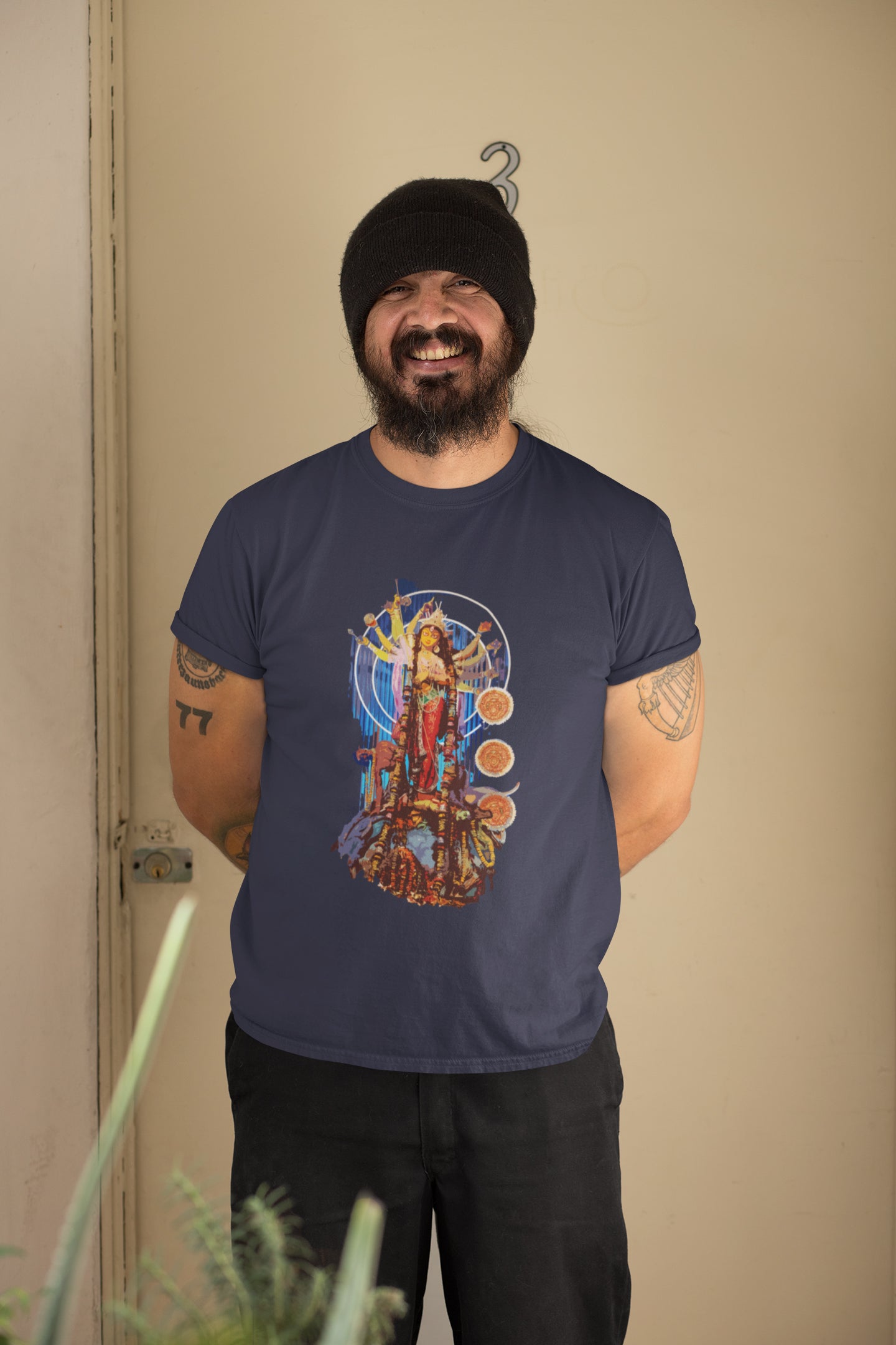 Durga Puja Summer T-shirt for Men