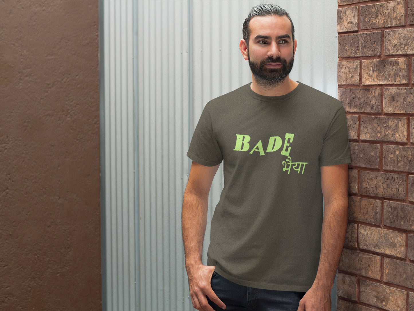 Bade Bhaiyya Sommer-T-Shirt für Herren