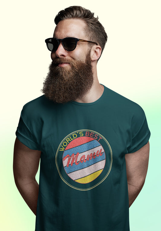 Das weltbeste Mamu-Sommer-T-Shirt für Herren