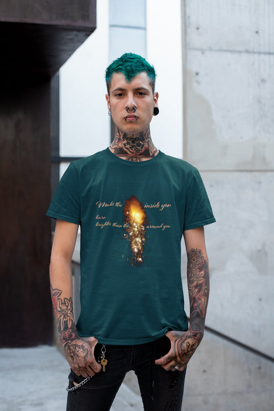 Fire Within Sommer-T-Shirt für Männer