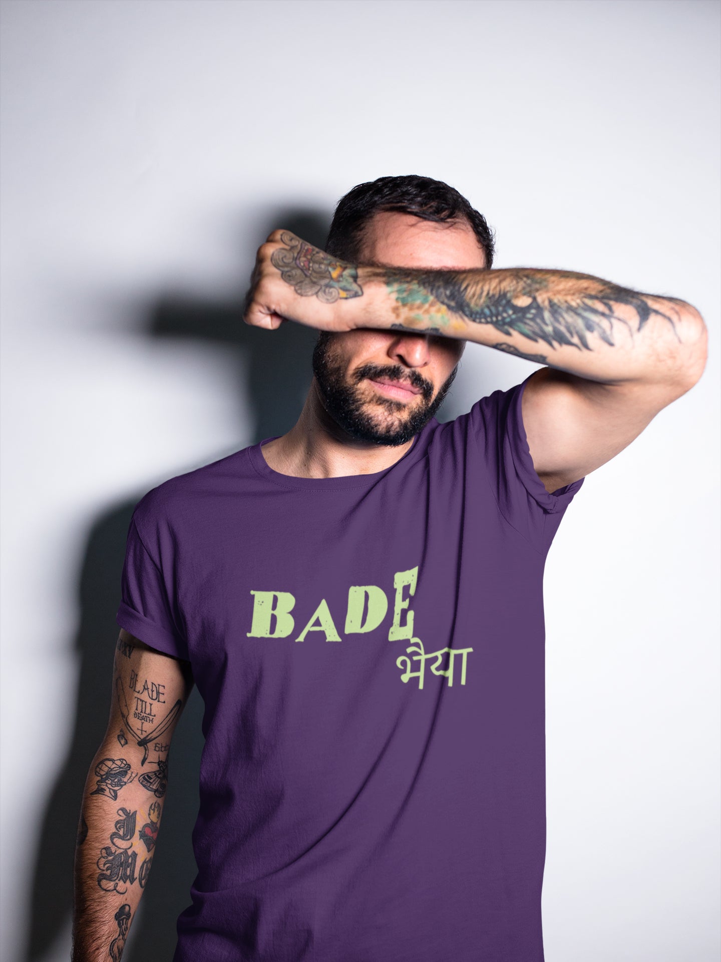 Bade Bhaiyya Sommer-T-Shirt für Herren