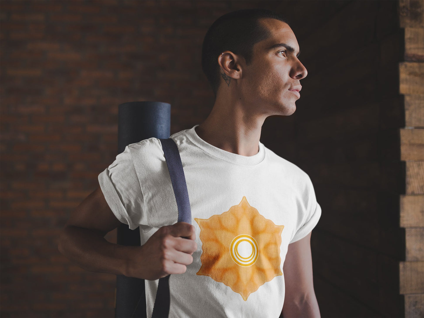 Sacral Chakra Summer T-shirt for Men