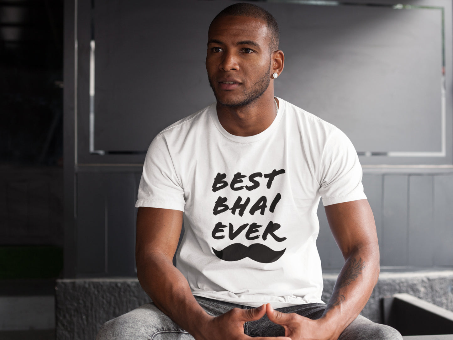 Best Bhai Ever Summer T-shirt for Men