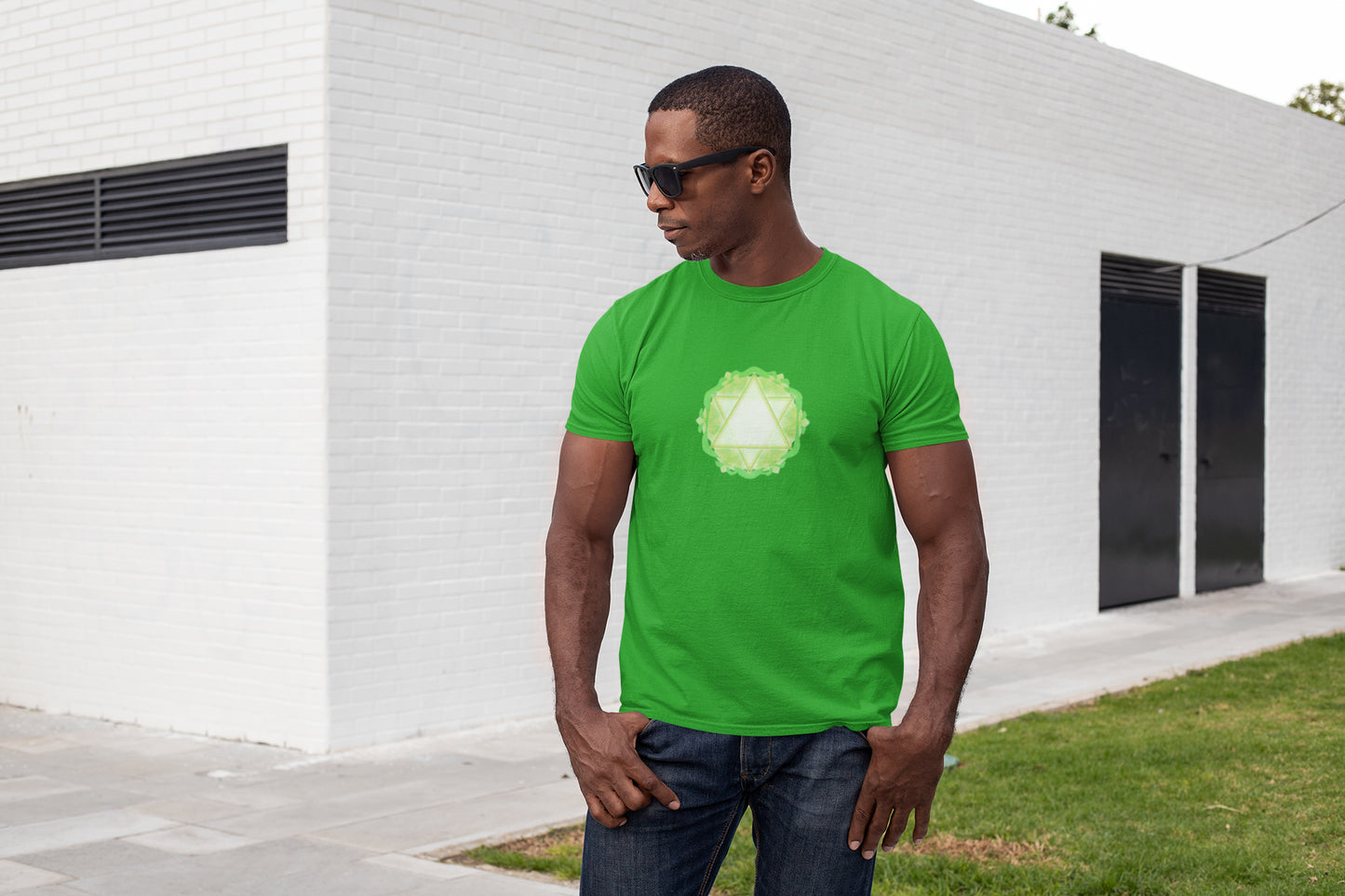 Heart Chakra Summer T-shirt For Men