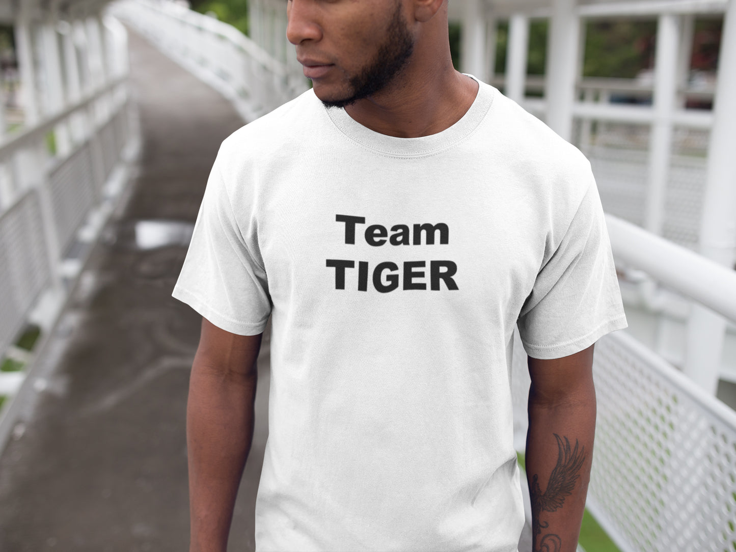 Team Tiger Sommer-T-Shirt für Herren