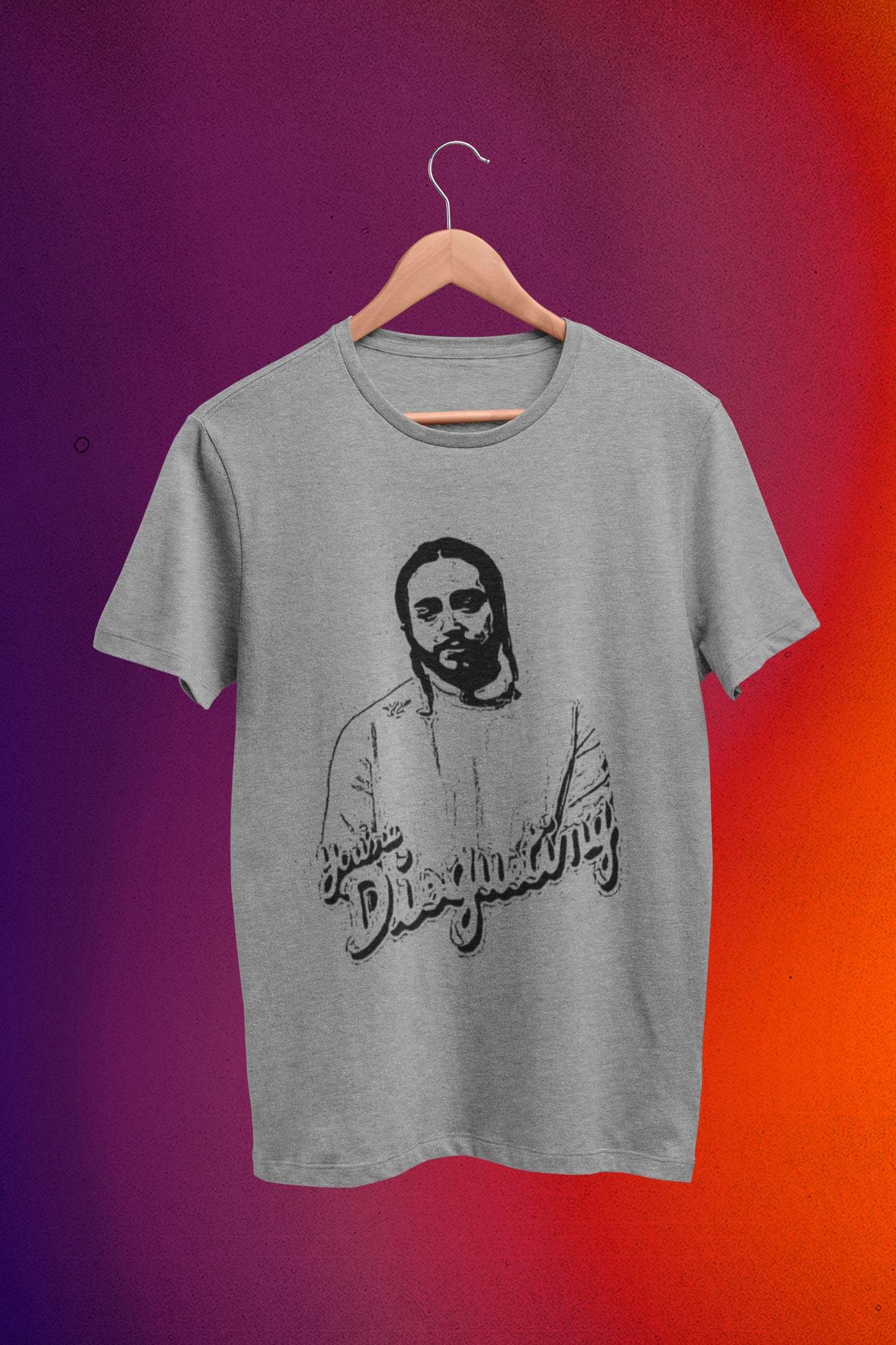 Post Malone You're Disgusting Unisex-Übergroßes T-Shirt mit schwarzem Aufdruck