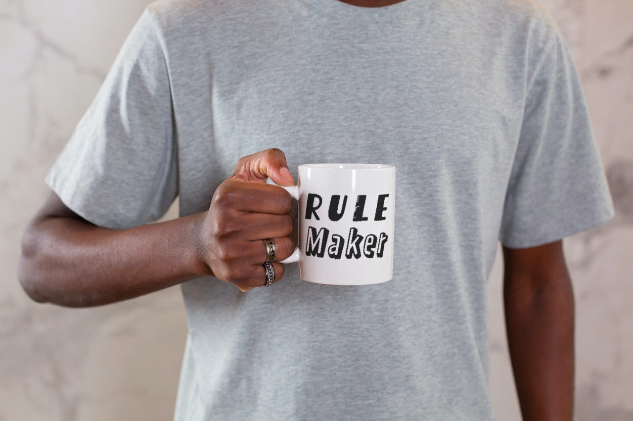 Rule Maker White Coffee Mug