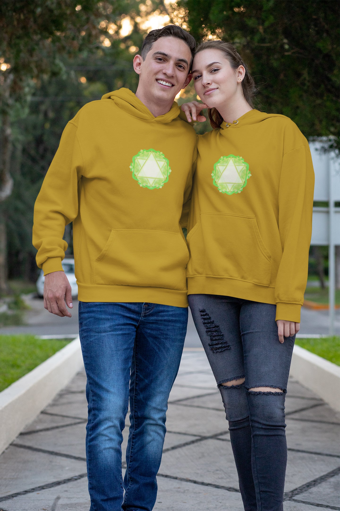 Heart Chakra Unisex Hoodies