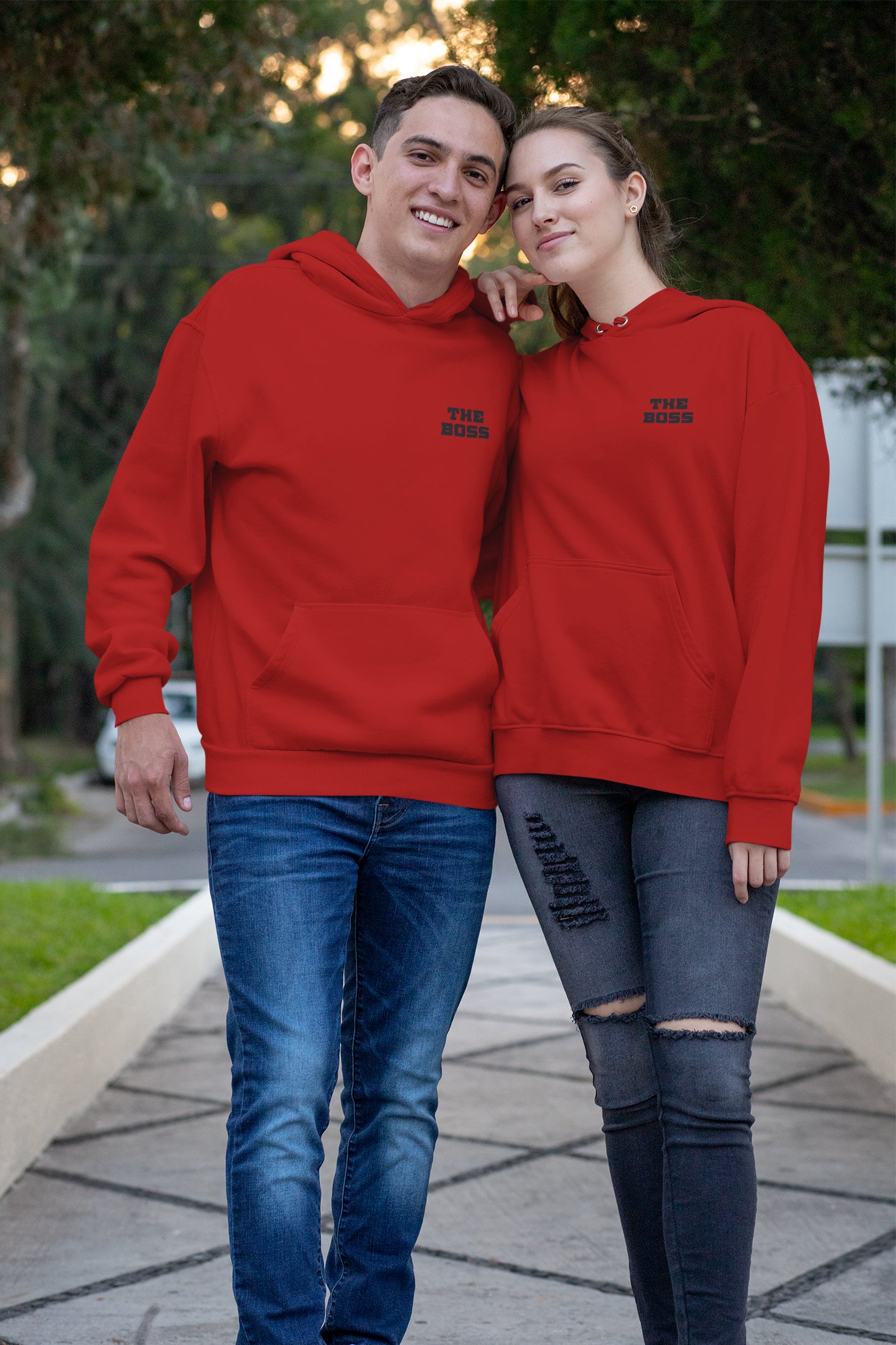 Der Boss Unisex Kapuzenpullover