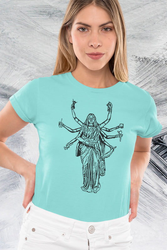 Summer T-shirt for Women( Multitasking Woman )
