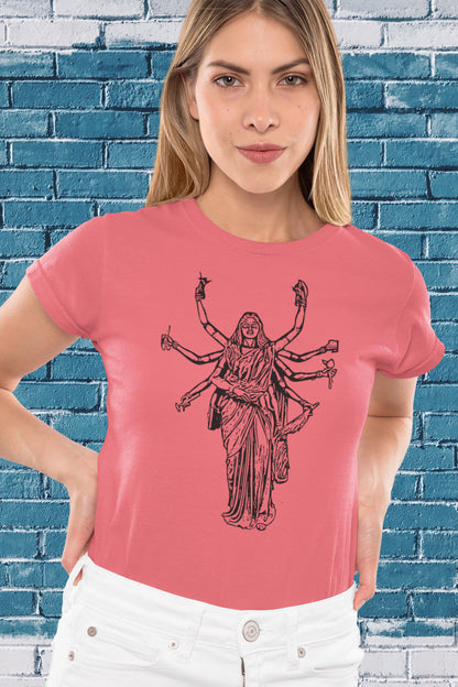 Summer T-shirt for Women( Multitasking Woman )