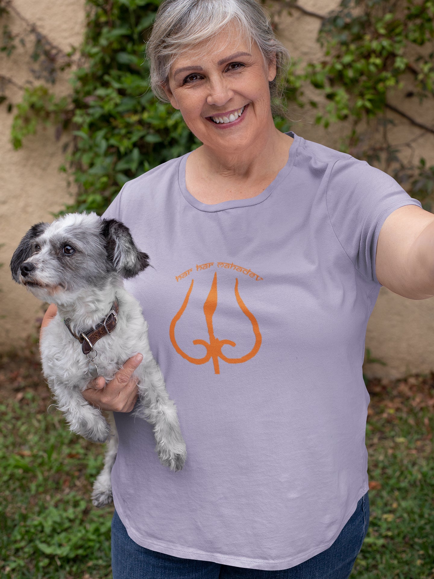 Sommer-T-Shirt für Damen (HHM Orange Trident)