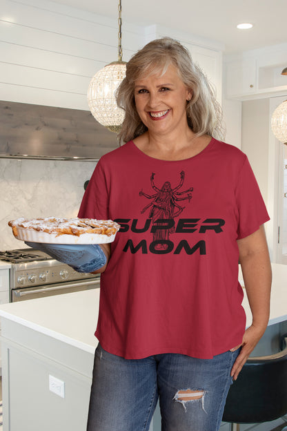 Summer T-shirt for Women( Super Mom )