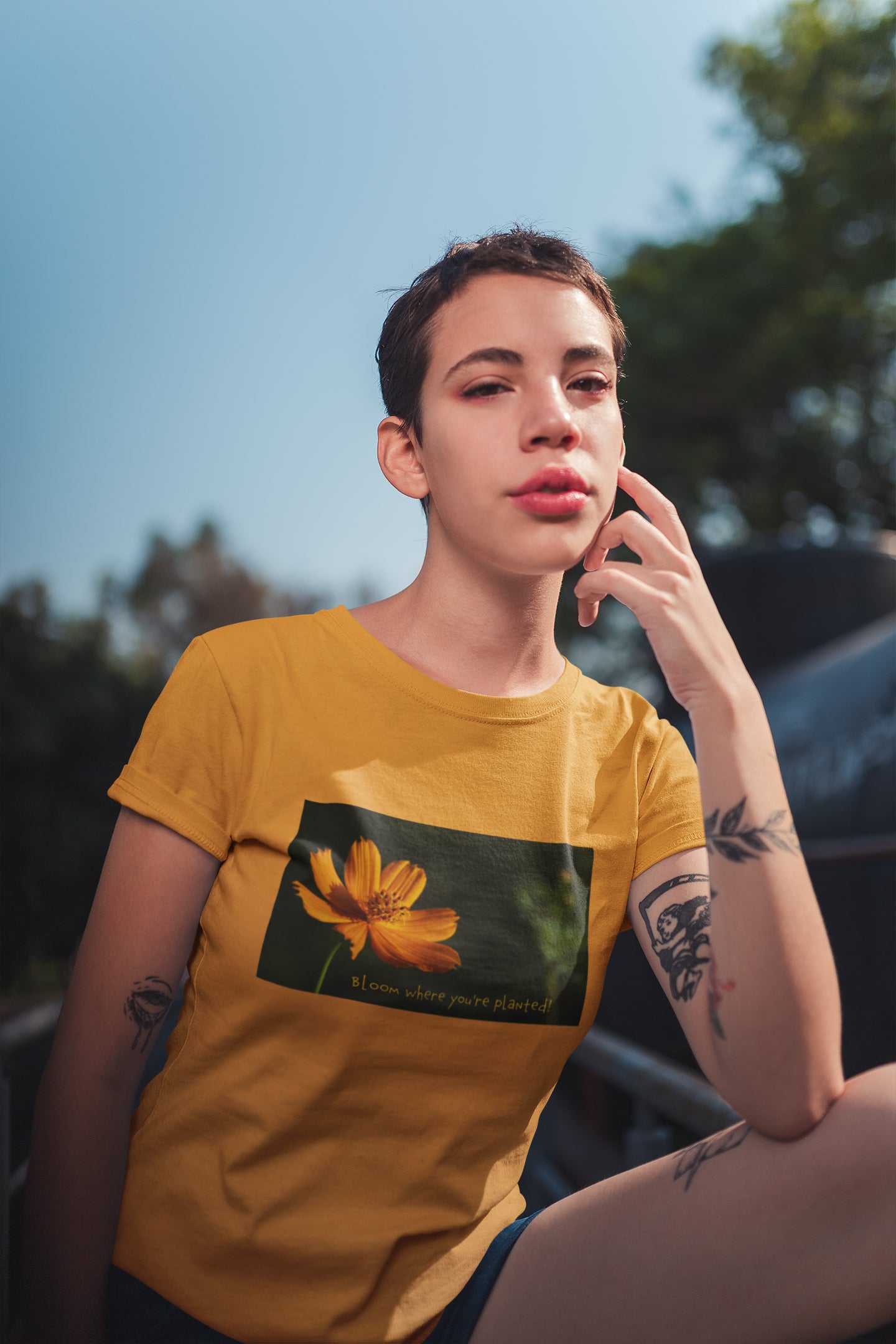 Summer T-shirt for Women(BLOOM)