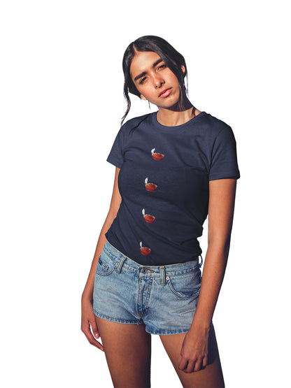 Summer T-shirt for Women(DIYA BUTTON)