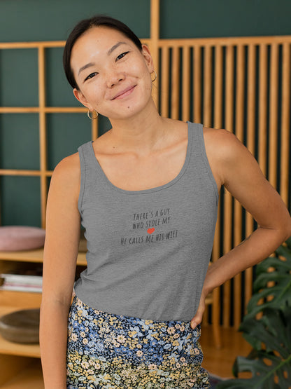 Husband Wife Love Tank Top for Ladies