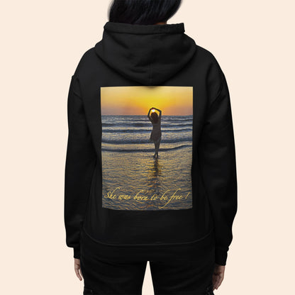 She Was Born To Be Free Unisex Hoodie