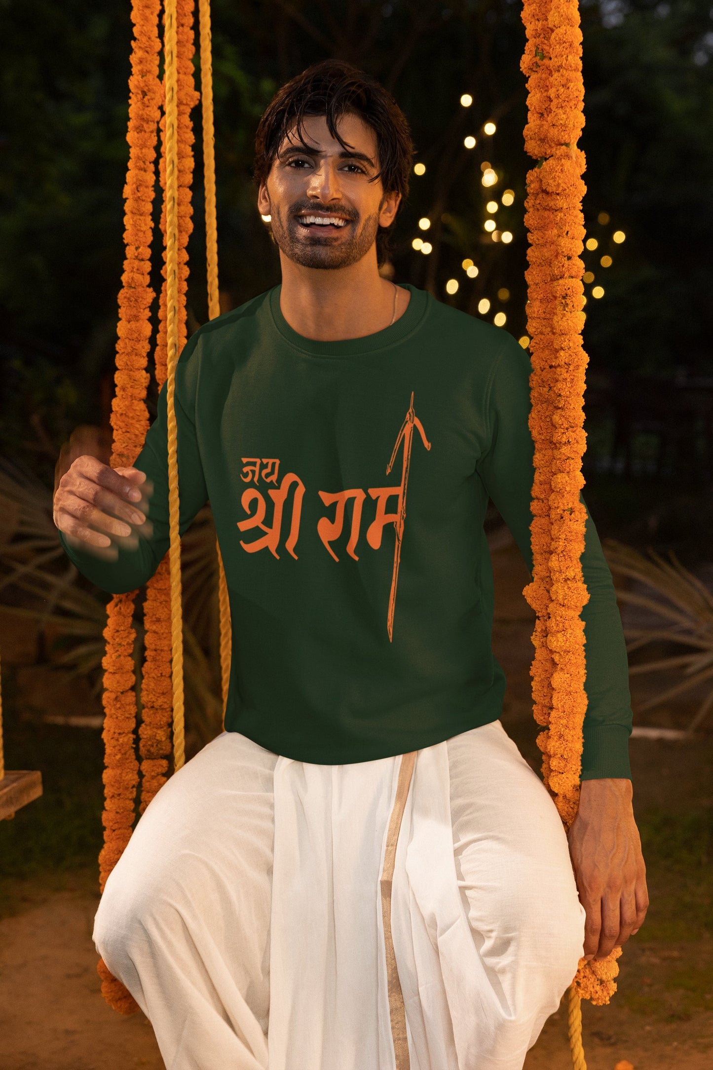 Jai Shri Ram Front Unisex Sweatshirt