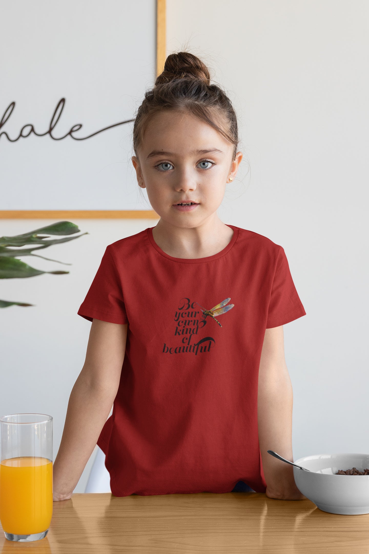 Summer T-shirt for Girls (OWN KIND OF BEAUTIFUL)