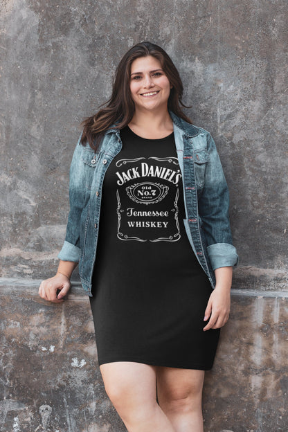 jack daniels t shirt dress Upcycled summer dress