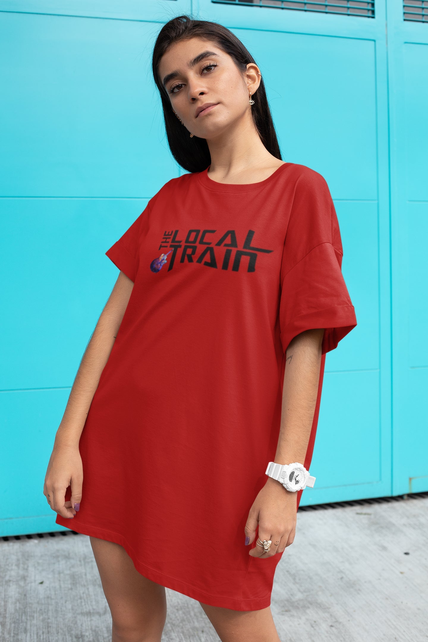 The Local Train t-shirt Dress