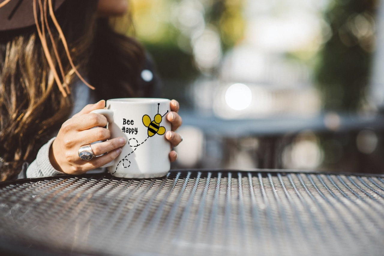 Coffee Mug (BEE HAPPY)