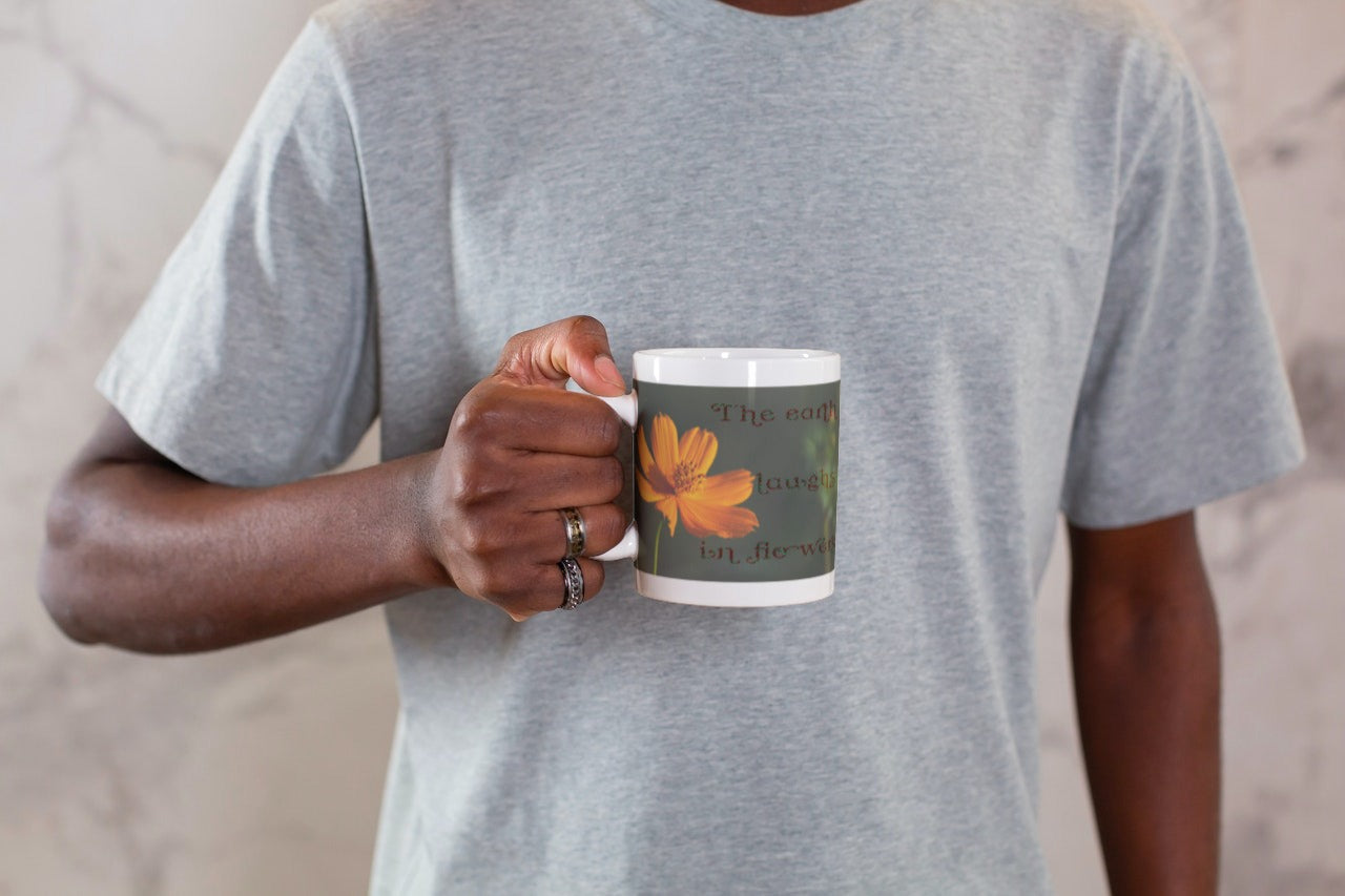 Coffee Mug (EARTH LAUGHS IN FLOWERS)