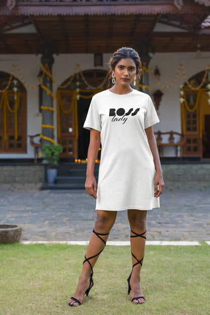 Boss Lady T-shirt Dress