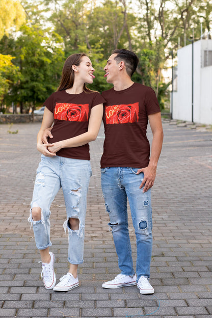 Rose Love T-shirt for Men